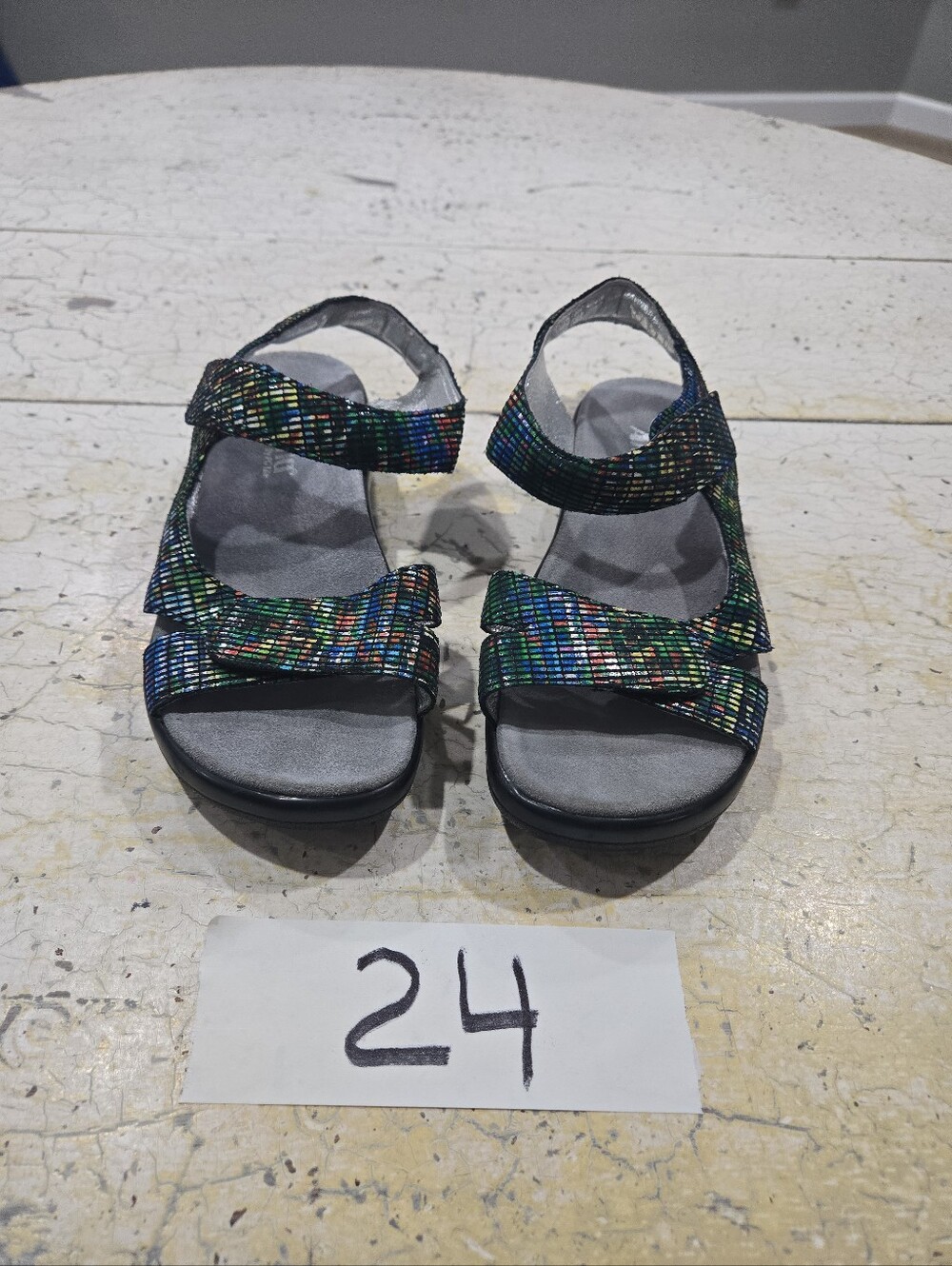 Alegria Joy sandals Leather Women's Slingback Size 36-6
